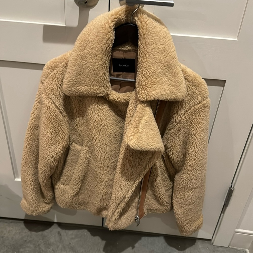 Cozy teddy jacket